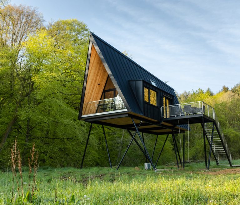 Baumhaushotel Burgblick Außen